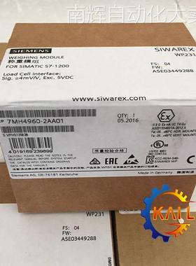 原装正品7MH4960-2AA01西门子PLC称重模块1通道RS485和以太网接口