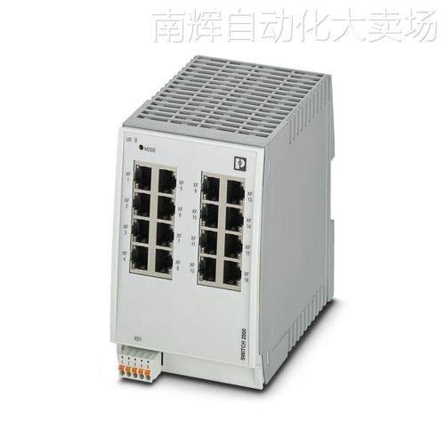 FL SWITCH 2016菲尼克斯2702903Switch 2000 16 RJ45端口10/100MB