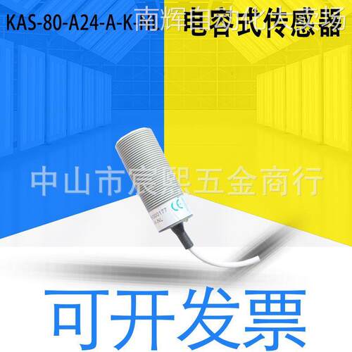 全新原装RECHNER瑞奇能 KAS-80-A24-A-K-NL电容式传感器 接近开关