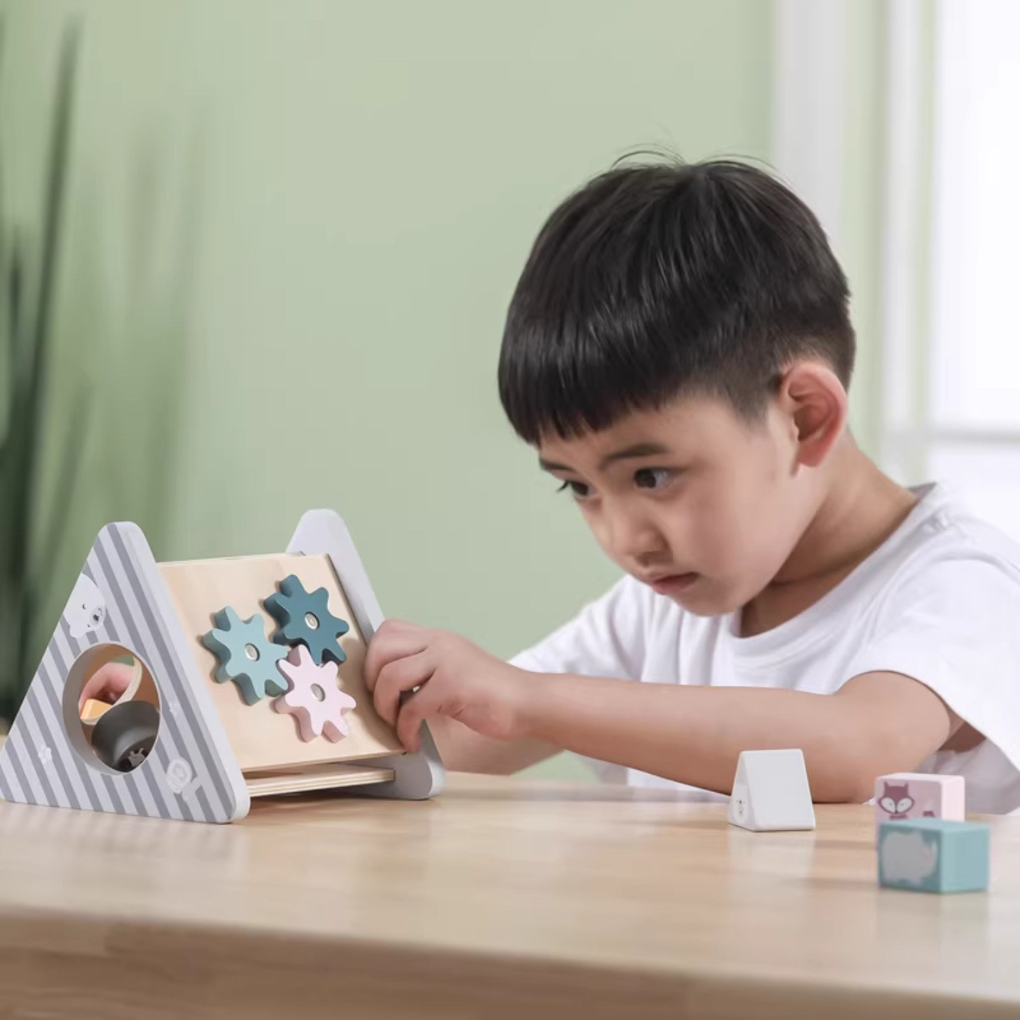 VIGA唯嘉多功能五面玩具儿童早教益智形状认知木制亲子互动游戏盒,玩具/童车/益智/积木/模型,游戏盒/多面体/忙碌板,淘宝优惠券,粉丝福利购,淘宝优惠卷