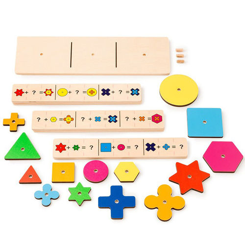 Toys For Life形状叠加宝宝早教精细训练游戏益智立体拼图教玩具