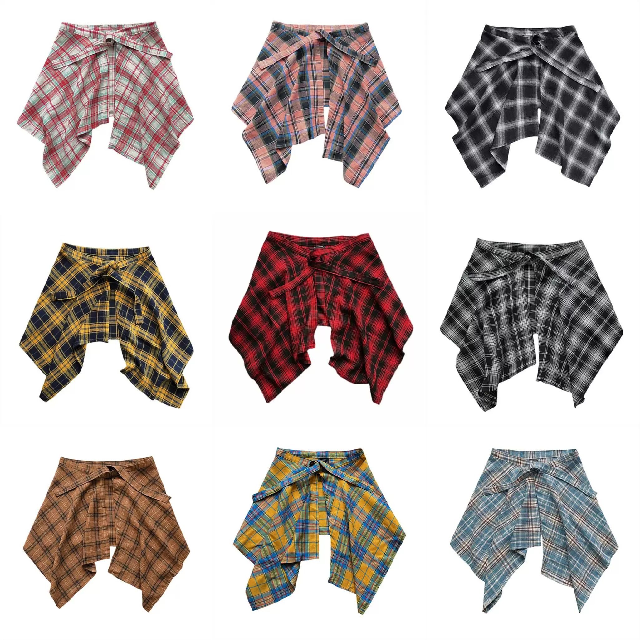 潮男女美式百搭复古格子围腰遮臀叠穿藏肉神器下摆围裙一片式屁帘,服饰配件/皮带/帽子/围巾,腰带/皮带/腰链,淘宝优惠券,粉丝福利购,淘宝优惠卷