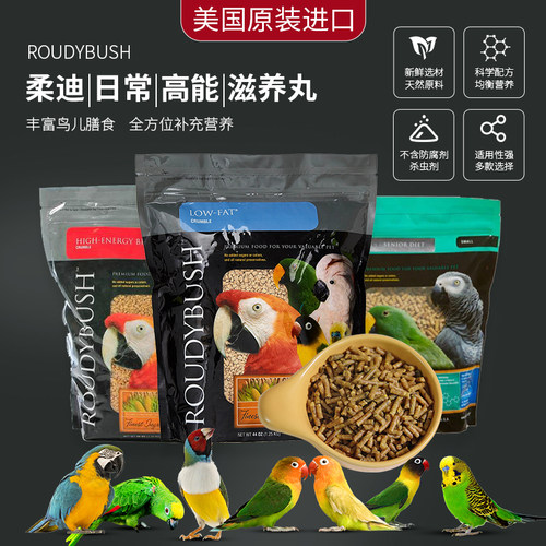 鹦鹉滋养丸高能柔迪进口