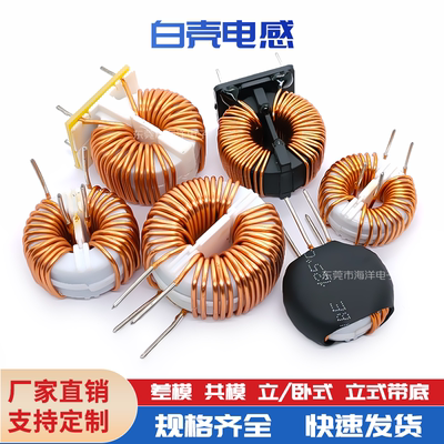 电源滤波器白壳共模电感