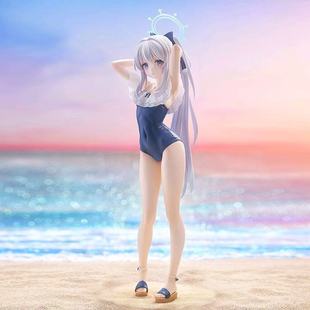 碧蓝档案阿罗娜手办 泳装月雪宫子 猫耳怪盗清澄晶 圣园未花
