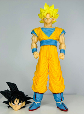 无限Z战士悟空  双头雕像复刻手办 雅木茶普通款模型卡通动漫桌面