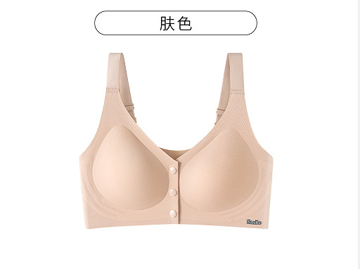 美丽秘密1023中老年前开扣内衣舒适透气胸罩聚拢防下垂运动文胸