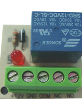 门禁用继电器电锁干接点转接转换器电锁推时Access Control Relay