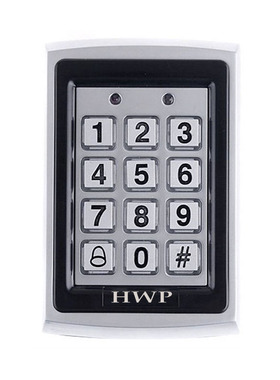 智能锁7612金属门禁系统刷卡机rfid密码门禁Metal Access Control