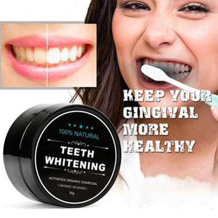 Teeth Whitening Powder Natural Organic Activated Charcoal