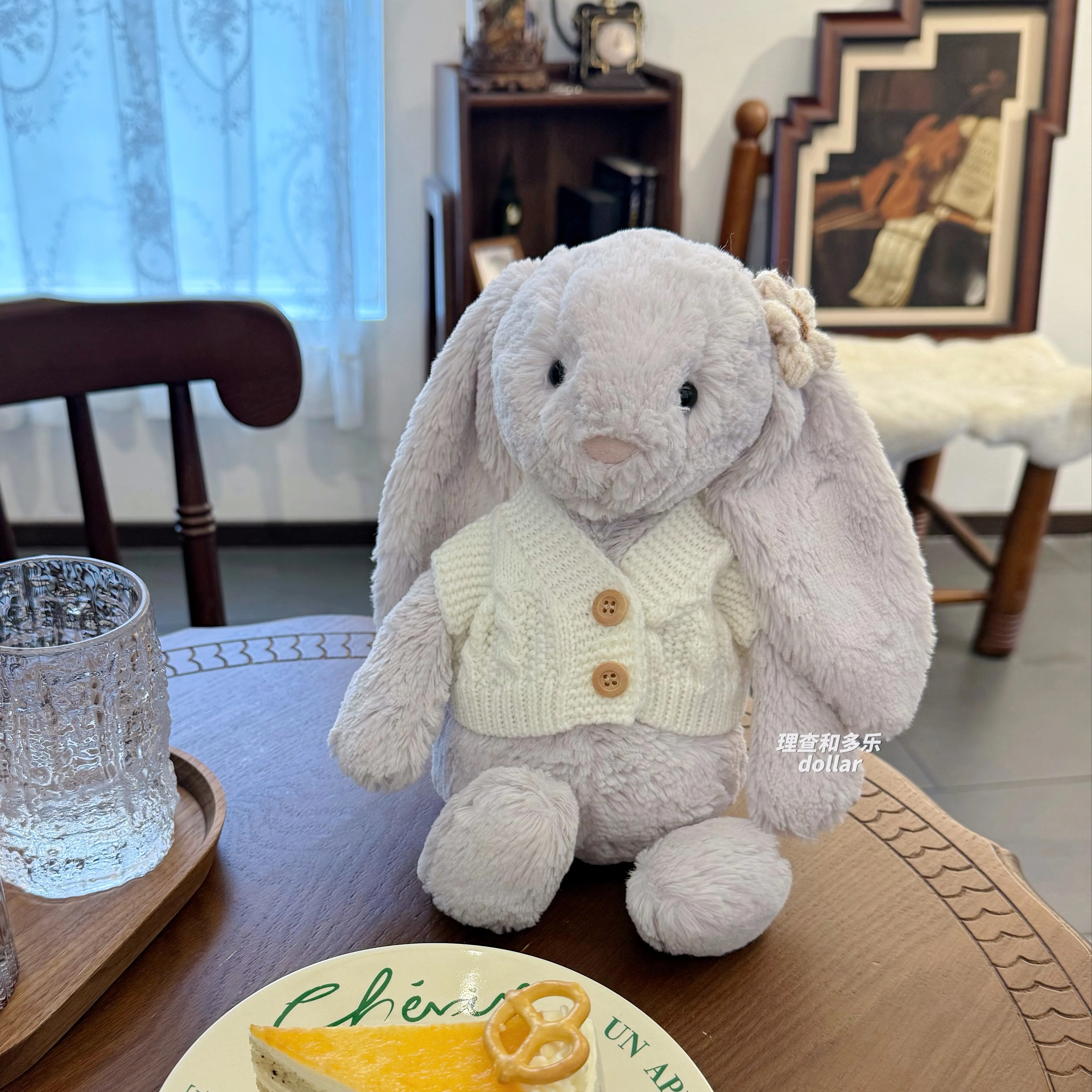 邦尼兔衣服jellycat玩偶娃衣伽百利兔衣服笨笨熊衣服圣诞毛衣背心