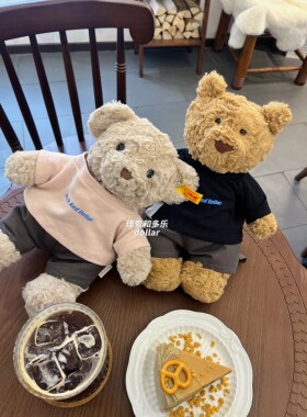 笨笨熊玩偶裤子巴塞罗熊裤子夏季情侣装短裤steiff熊玩偶裤子