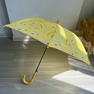 亮色卡通周边大耳朵狗三丽鸥卡通幼儿园儿童长柄自动雨伞