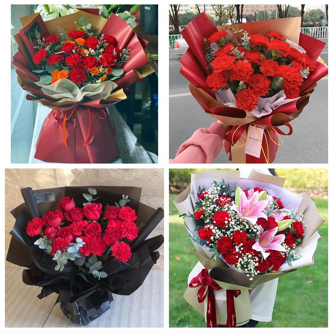 康乃馨花束送父母生日看病人阳泉城区矿区郊区平定县盂县同城花店