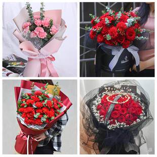 玫瑰百合向日葵康乃馨鲜花内蒙古呼和浩特市新城区回民区同城速递