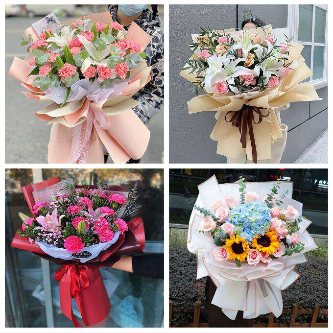 玫瑰百合向日葵康乃馨鲜花上海市奉贤海港综合经济开发区同城速递