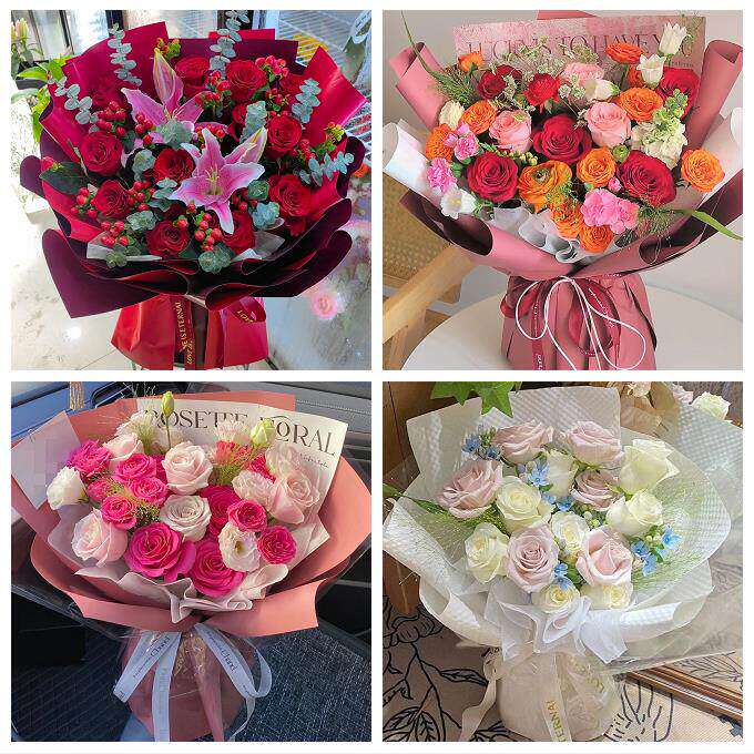 99朵玫瑰花束妇女节向日葵生日鲜花上海市浦东新区潍坊陆家嘴塘桥