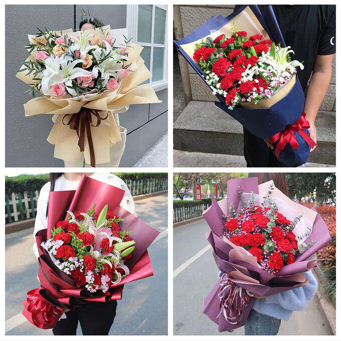 玫瑰百合向日葵康乃馨鲜花河北唐山市滦州市滦南县乐亭县同城速递