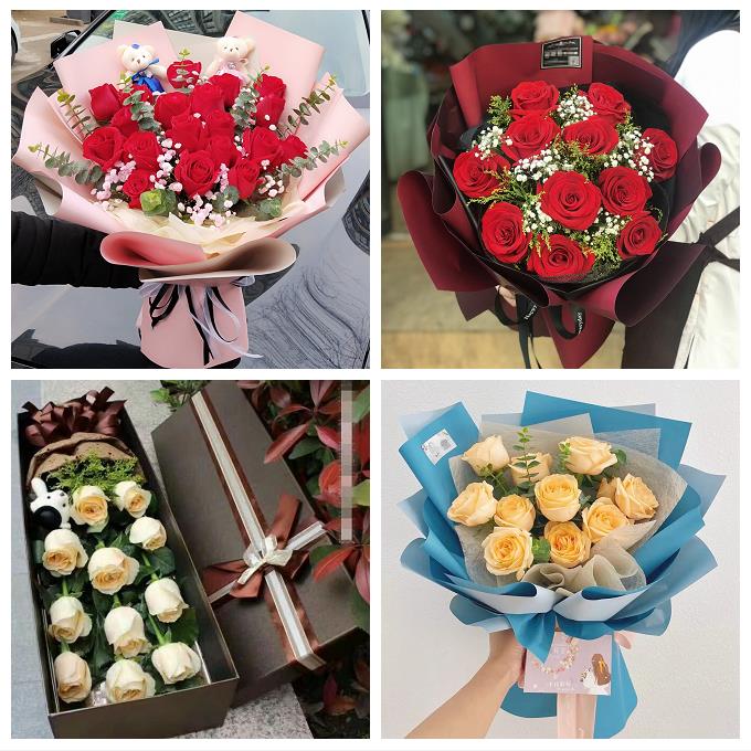 玫瑰花束送女友情人老婆河南焦作市修武县博爱县武陟县同城鲜花店