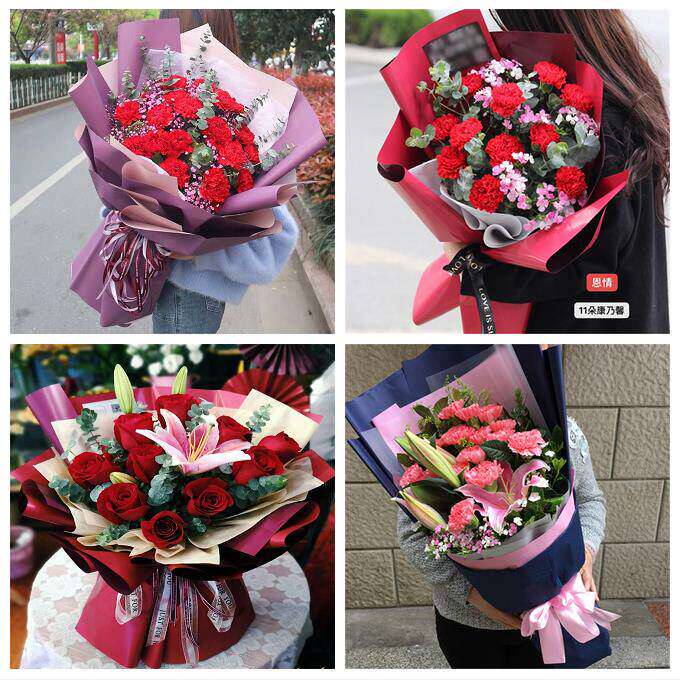 玫瑰百合向日葵康乃馨鲜花陕西延安市延川县子长县志丹县同城速递