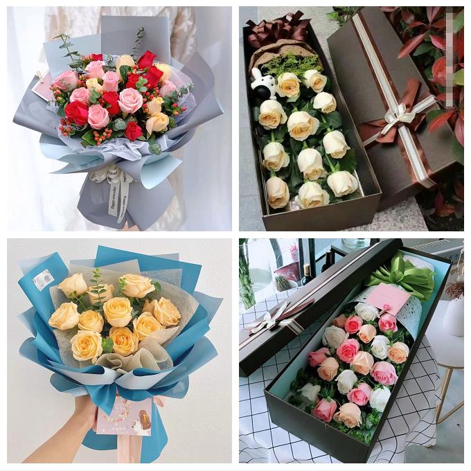 玫瑰花束送女友情人老婆黑龙江鸡西市梨树城子河麻山区同城鲜花店