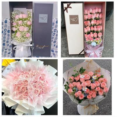 33朵玫瑰花束礼盒送女友天津市北辰区大张庄镇西堤头镇同城鲜花店