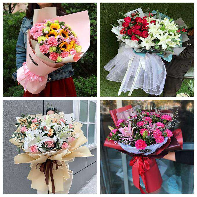 玫瑰百合向日葵康乃馨鲜花吉林省白城市洮南市大安市附近同城速递