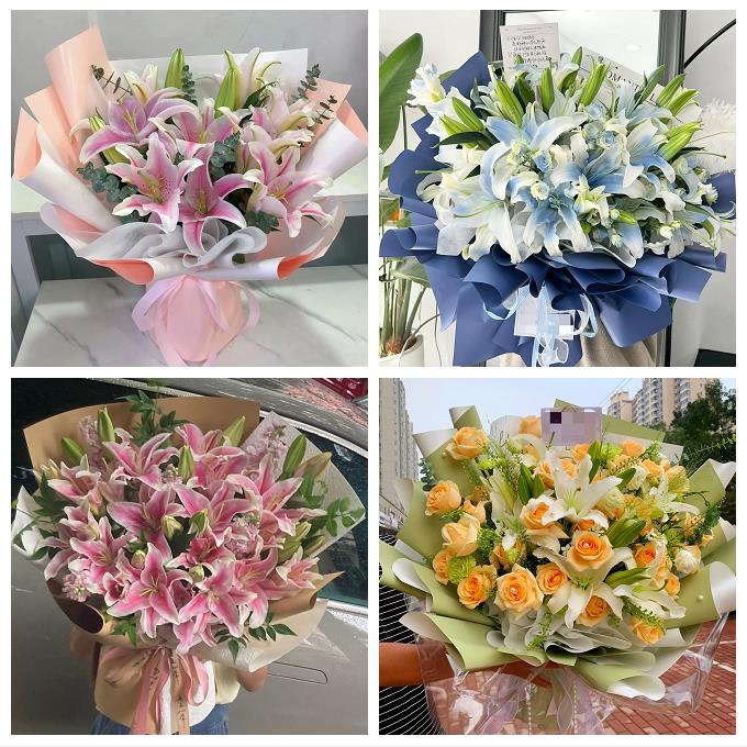 承德市承德县兴隆平泉滦平县同城鲜花店订香水百合玫瑰女朋友生日