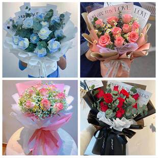 生日妇女节红玫瑰鲜花表白花束北京市海淀区马连洼田村路上地同城