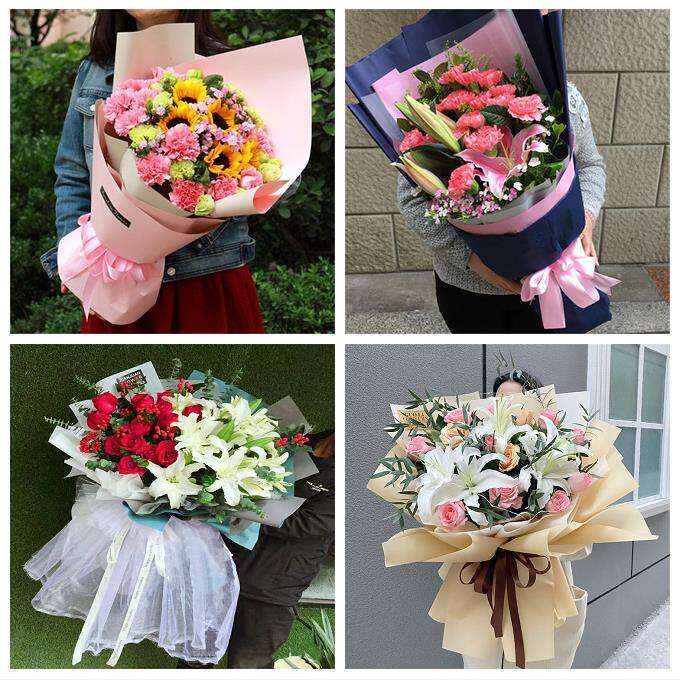 玫瑰百合向日葵康乃馨鲜花吉林延边州延吉图们敦化珲春市同城速递