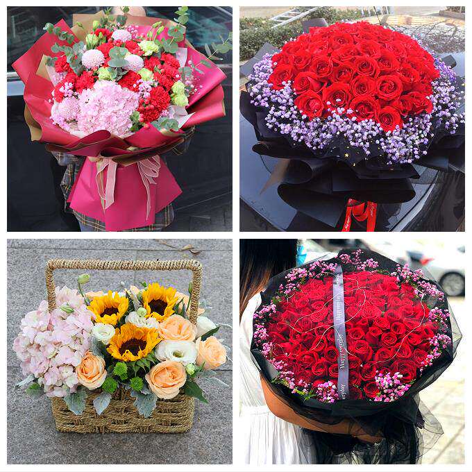 玫瑰百合向日葵康乃馨鲜花吉林辽源龙山西安区东丰东辽县同城速递