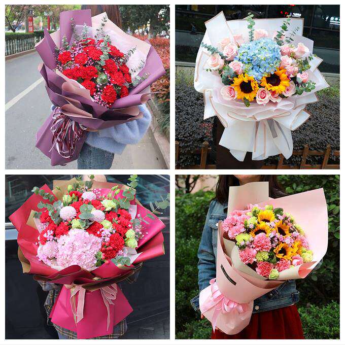 玫瑰百合向日葵康乃馨鲜花陕西榆林市府谷靖边定边绥德县同城速递