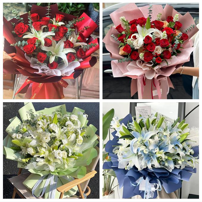 送嘉兴市海宁市平湖市桐乡市同城鲜花店订香水百合玫瑰女朋友生日