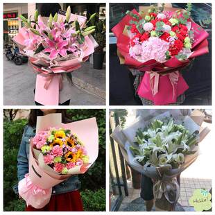 玫瑰百合向日葵康乃馨鲜花安徽宣城市宣州区郎溪县广德县同城速递