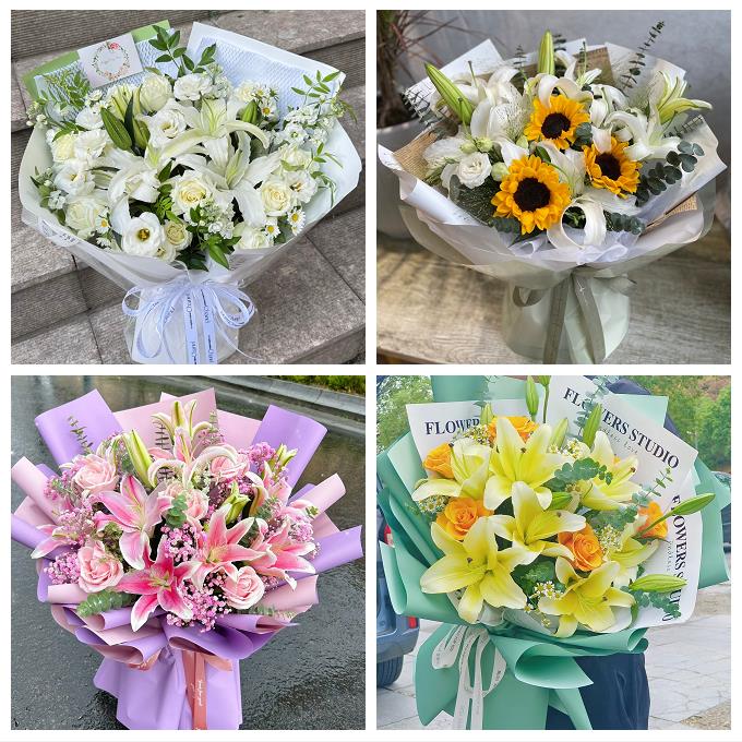 洛阳市栾川县嵩县汝阳宜阳县同城鲜花店订香水百合玫瑰女朋友生日