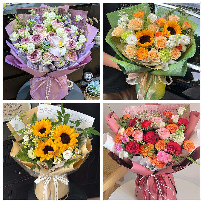 99朵玫瑰花束妇女节向日葵生日鲜花山西长治市城区郊区长治襄垣县