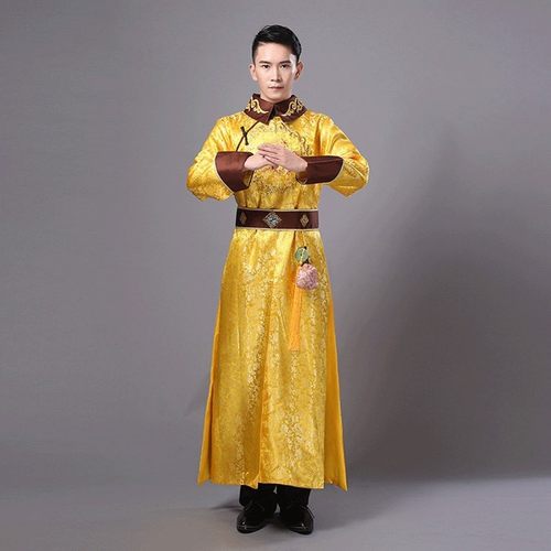 清朝古装 四爷阿哥龙袍男 步步惊心皇帝装 舞台演出影视服装戏服