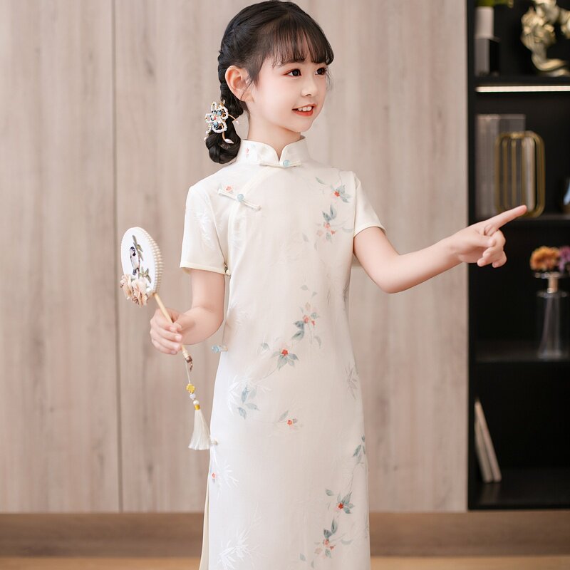 新款女童旗袍2025新款夏季