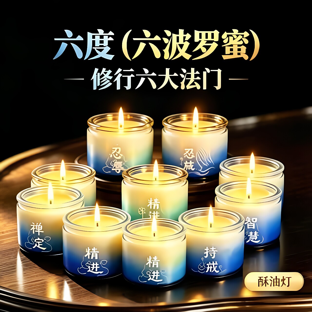普陀山六度六波罗蜜24小时酥油