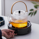泡茶神器家用蒸茶壶烧水壶煮茶器煮茶炉 玻璃煮茶壶电陶炉茶具套装