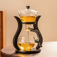 bộ ấm thuỷ tinh Thủy Tinh Chịu Nhiệt Bán Tự Động Bộ Trà Lười Hộ Gia Đình Cảm Ứng Ấm Trà Pha Trà Kết Hợp Kung Fu Bộ Trà bộ ấm chén thuỷ tinh pha trà bộ bình trà thủy tinh cao cấp