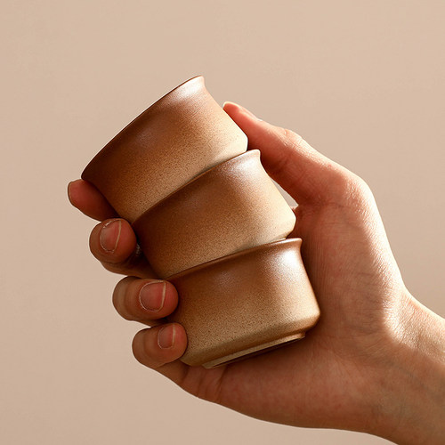 瓷牌茗中式陶瓷复古围炉套装茶杯