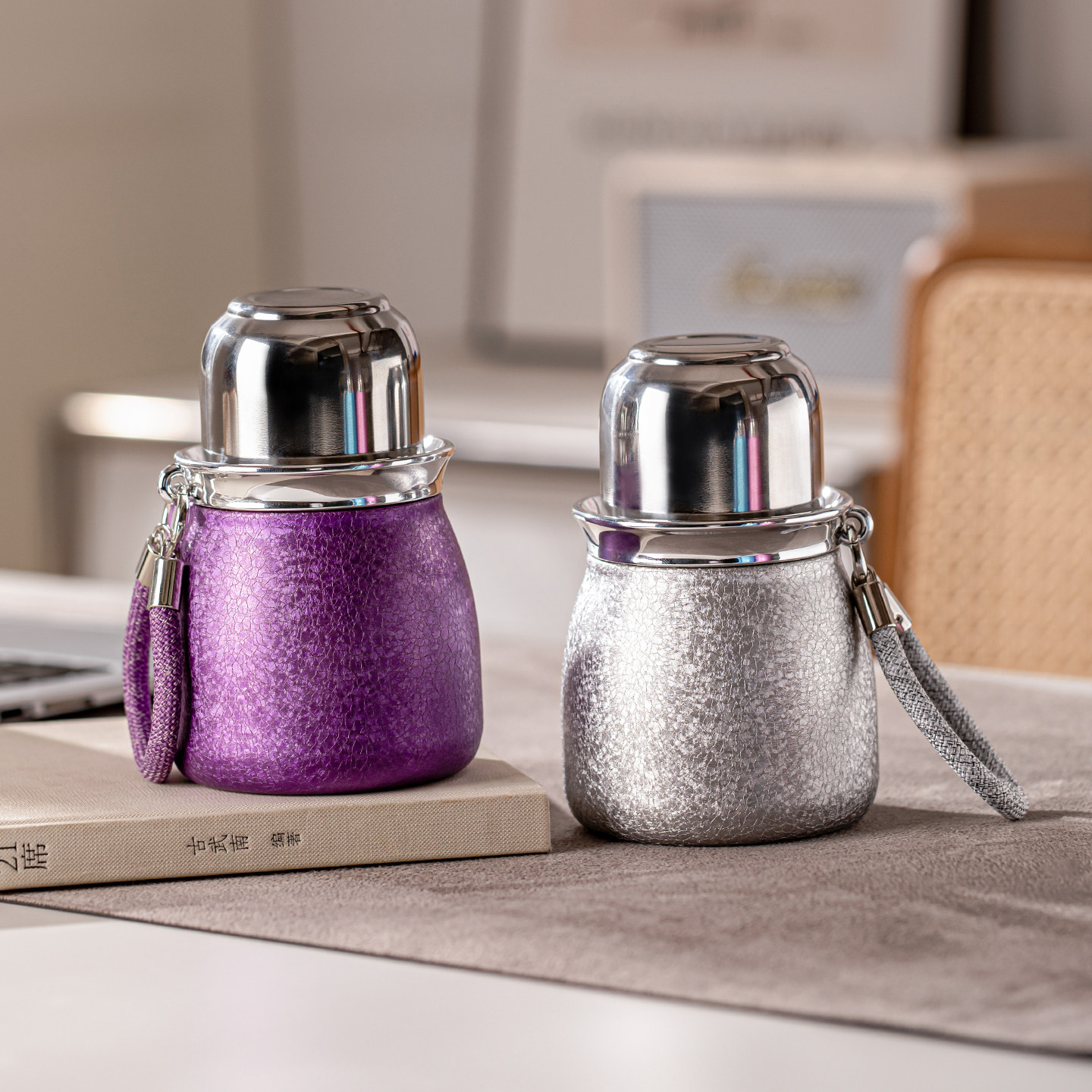 瓷牌茗覆钛内胆葫芦吸管保温杯高档茶水分离泡茶杯便携焖茶杯水杯,餐饮具,茶杯,淘宝优惠券,粉丝福利购,淘宝优惠卷