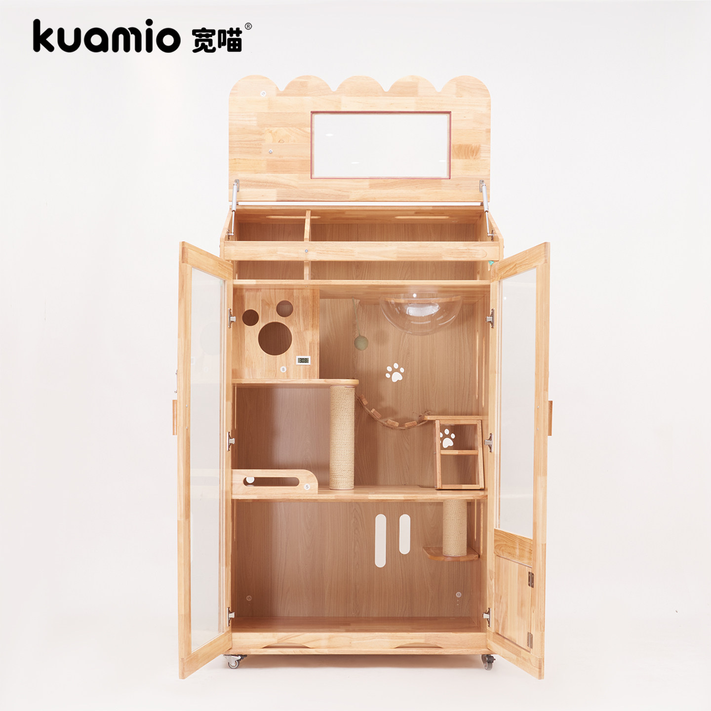 猫别墅实木猫笼子家用室内超大猫屋猫柜猫咪别墅房子宠物猫舍猫窝,宠物/宠物食品及用品,猫笼子/猫别墅,淘宝优惠券,粉丝福利购,淘宝优惠卷