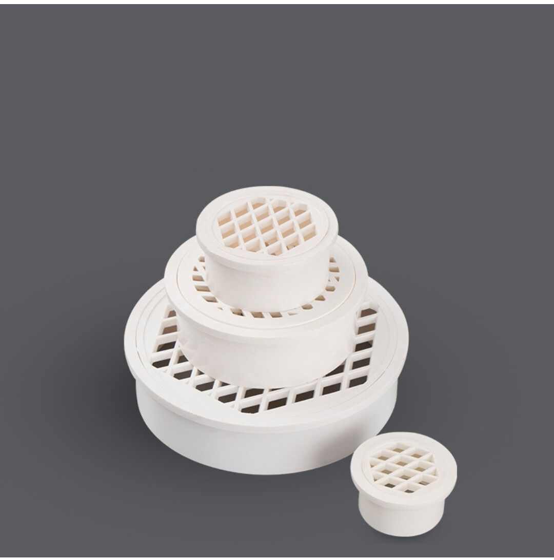 pvc内插简易地漏 直插排水圆形地漏 pvc排水配件排水管地漏下水器