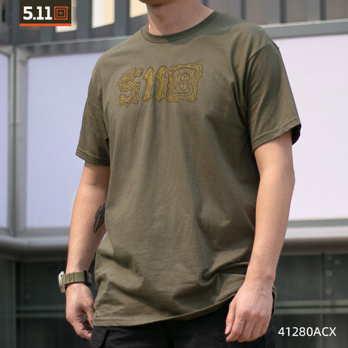战术t恤5.11面料很舒服品牌正品
