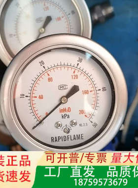 RAPIDFLAME 0-50/0-100kPa inH2O议价