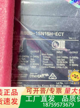 伺服驱动器R88D-1SN15H-ECT，OMRN议价