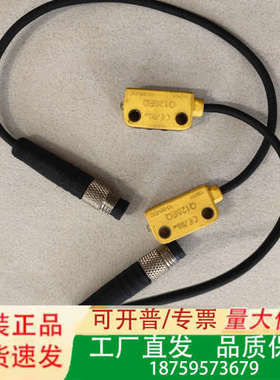 邦纳光电传感器Q126E，10-30VDC供电，黄色外壳，黑议价