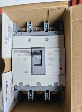 LS产电塑壳断路器ABS 203b，175A 225A 150A 200A库存议价